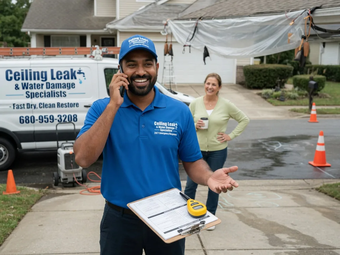 Ceiling Leak Cleanup Cotton Center, TX FAQs